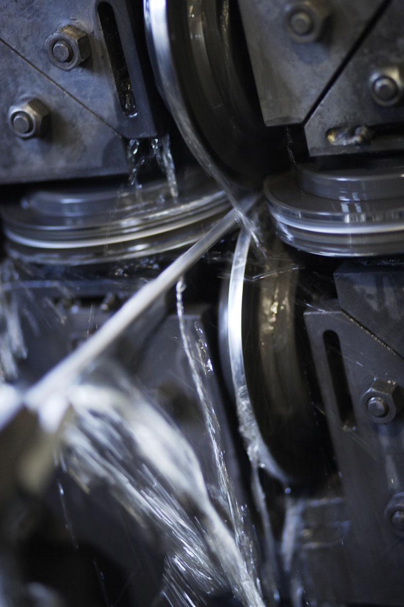 Laminati a freddo in fase di controllo